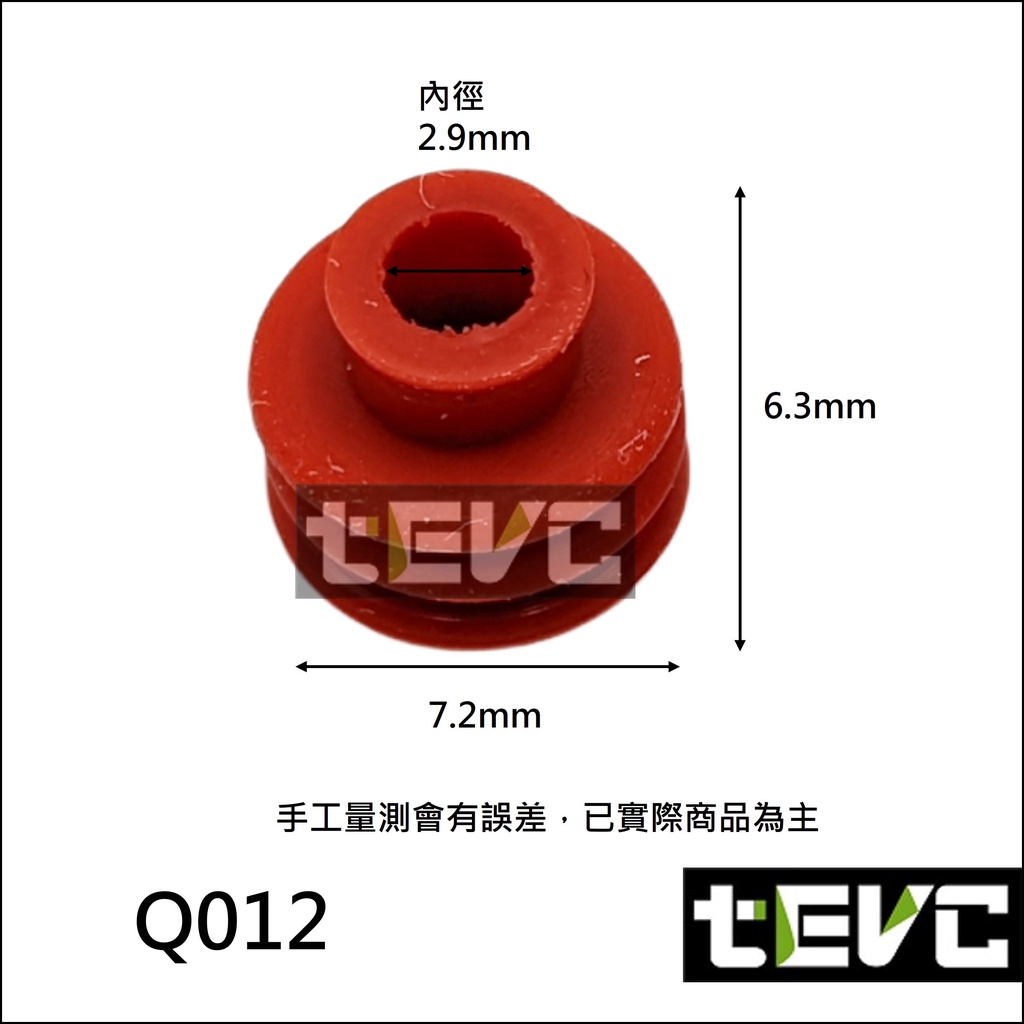 《tevc電動車研究室》Q012 防水塞 塞子 接頭塞 橡膠塞 橡皮塞 防塵塞 塞頭 空心塞 穿線 軟塞