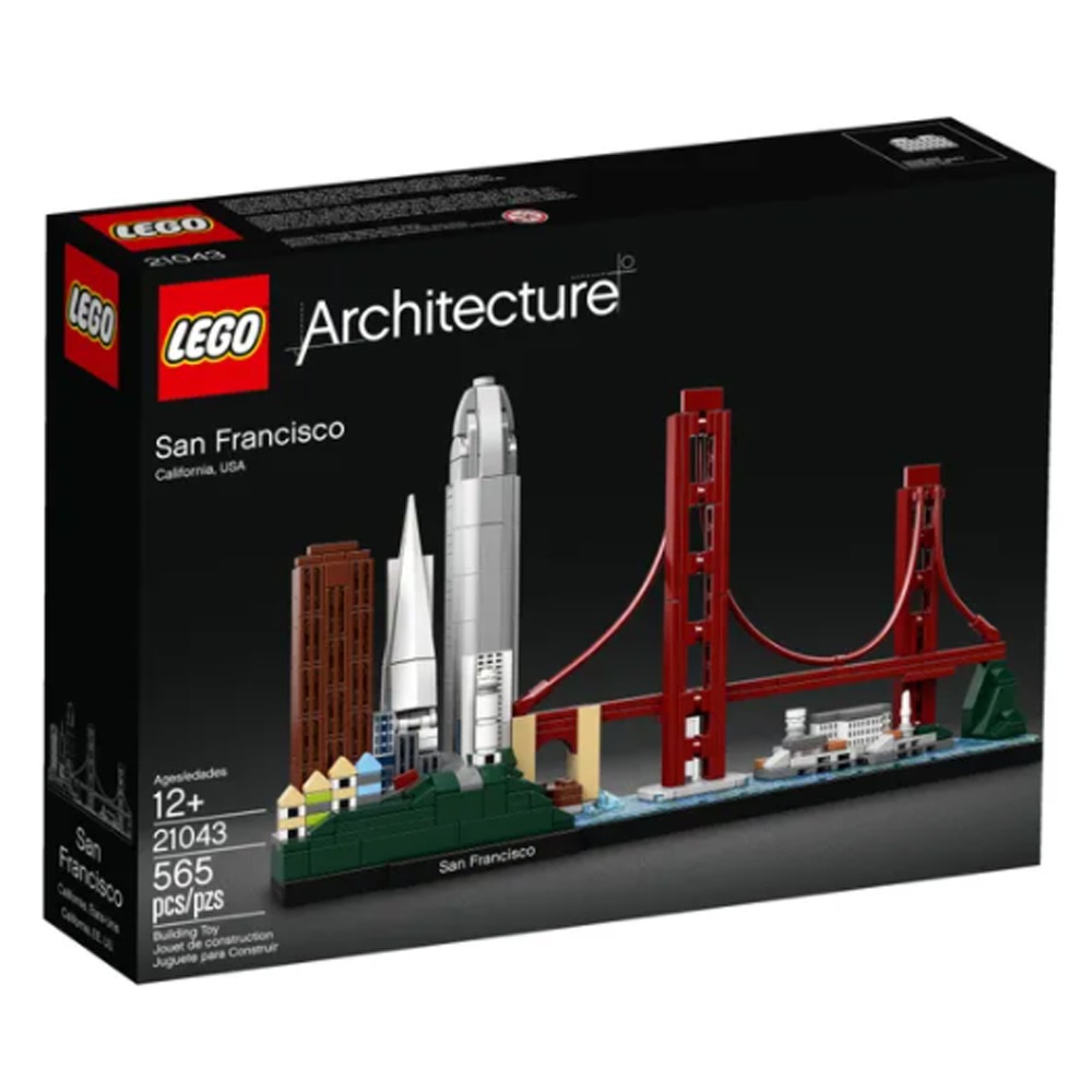 『Arthur樂高』LEGO 絕版 天際線 建築系列 21043 舊金山 San Francisco 金門大橋