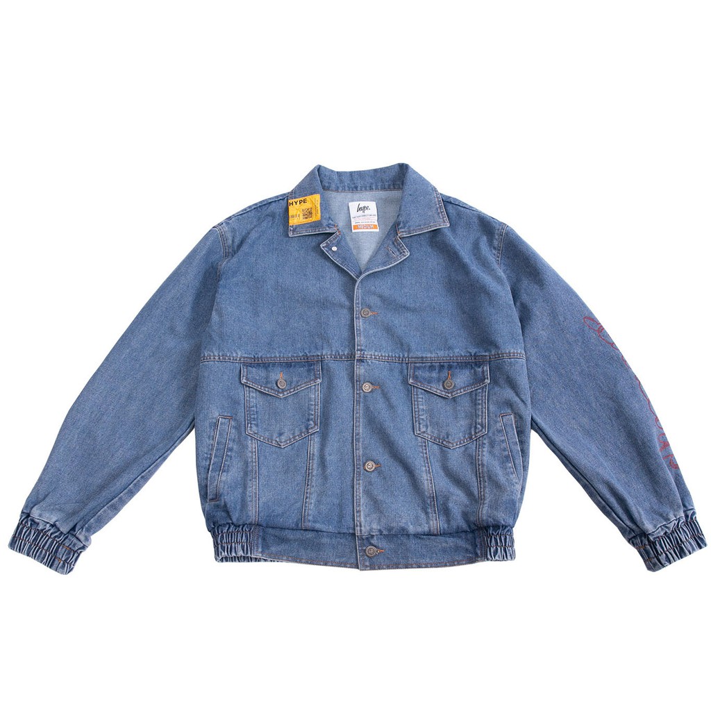 bubble jean jacket