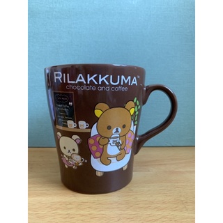 拉拉熊 Rilakkuma馬克杯 巧克力咖啡馬克杯 陶瓷杯 杯子