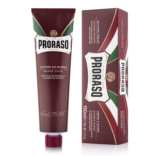 Proraso 滋潤檀香 刮鬍膏（紅標）刮鬍泡 刮鬍皂 剃鬚泡 剃鬚膏 刮鬍乳 刮鬍霜 剃鬚皂 刮鬍凝膠 刮鬍露 刮鬍油