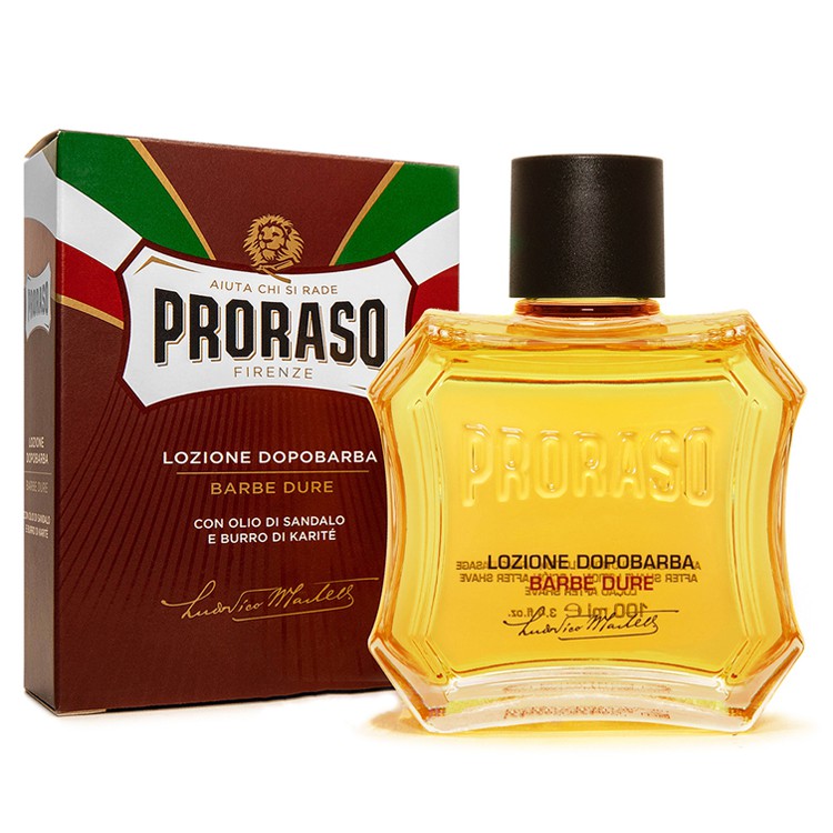 Proraso 檀香鬍後水（紅標）鬚後水 鬍後乳 男士男生鬍後鬚後臉部保濕保養 鬚後乳 毛孔收斂水 刮鬍水 爽鬍水爽膚水