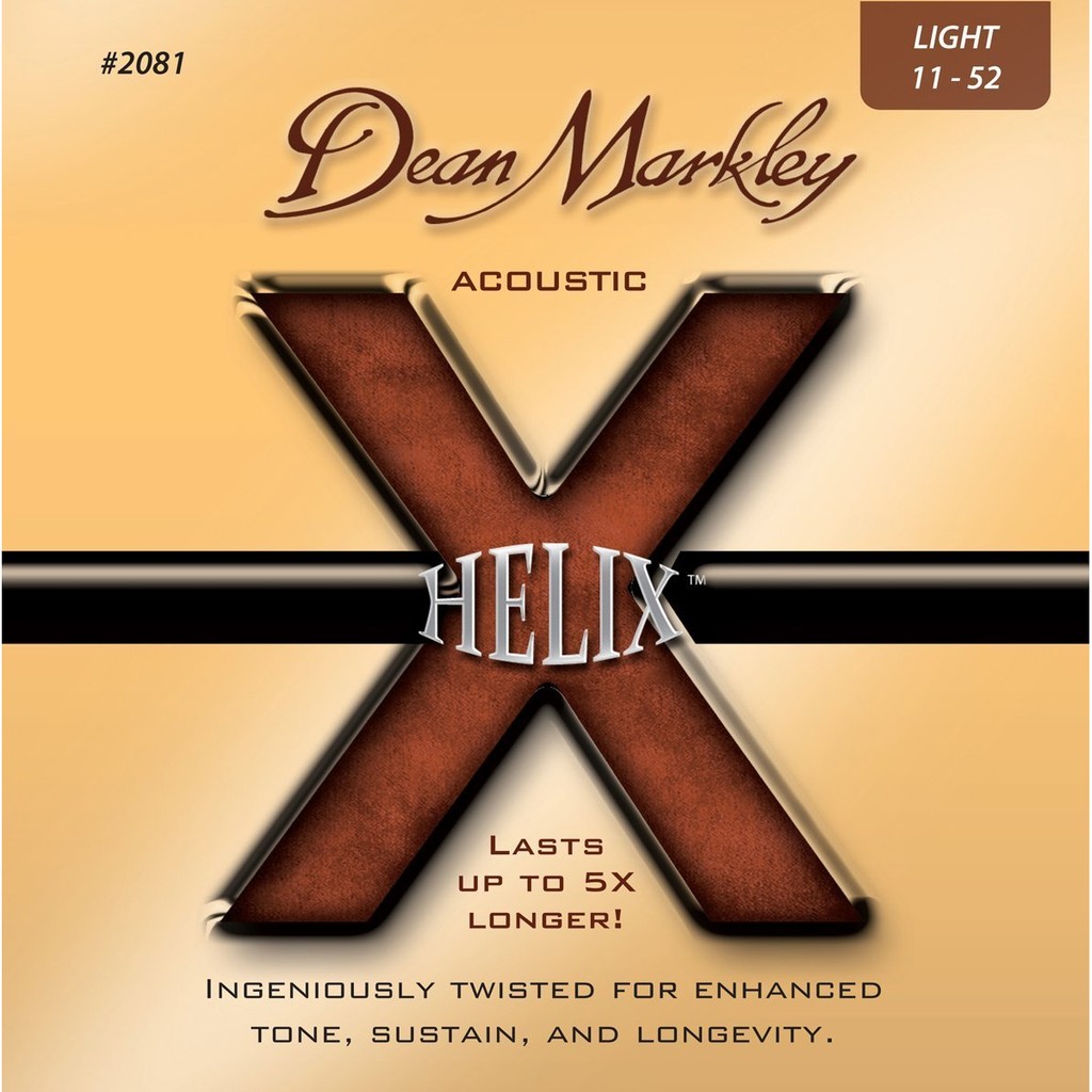 Dean Markley 2081 木吉他弦 Helix HD 80/20 Light 11-52