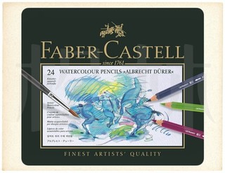特價 輝柏 Faber Castell 專家級 綠盒 (藝術家) 水性色鉛筆24色-117524