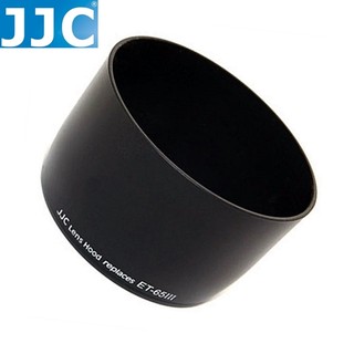 找東西JJC副廠Canon遮光罩EF 100mm F/2 USM相容原廠遮光罩ET-65III鏡頭遮光罩LH-65III