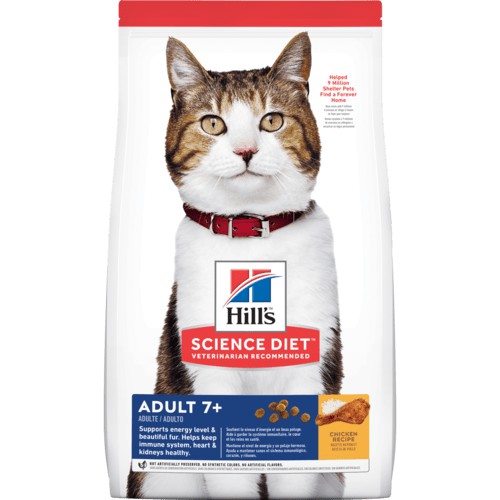 Hills 熟齡貓 活力長壽 10公斤 雞肉配方 生命階段 7歲以上 希爾斯 希爾思 飼料 成貓 10311HG