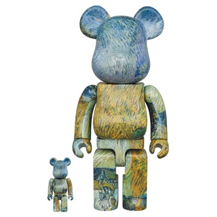 全新未拆正品 BE@RBRICK BEARBRICK 400%＋100% 庫柏力克熊 有絲柏的道路 梵谷