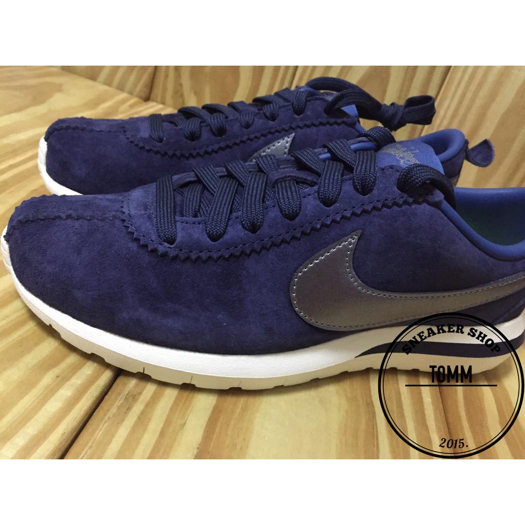 【Tom-m】NIKE ROSHE CORTENZ NM RPM 阿甘 麂皮 藍 灰勾 女鞋 現貨 819862-400