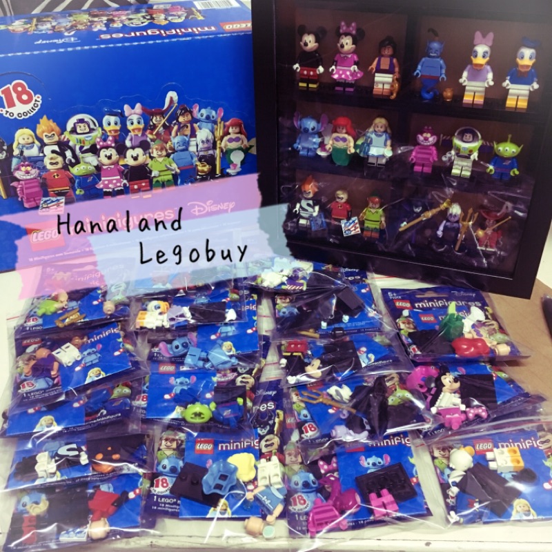 正版樂高LEGO 71012 迪士尼人偶 全套(米奇/米妮/巴斯光年/史迪奇/三眼怪)【HanaLand】