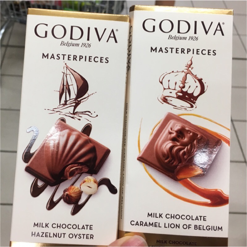 GODIVA 比利時🇧🇪巧克力 高級巧克力 榛果巧克力 焦糖