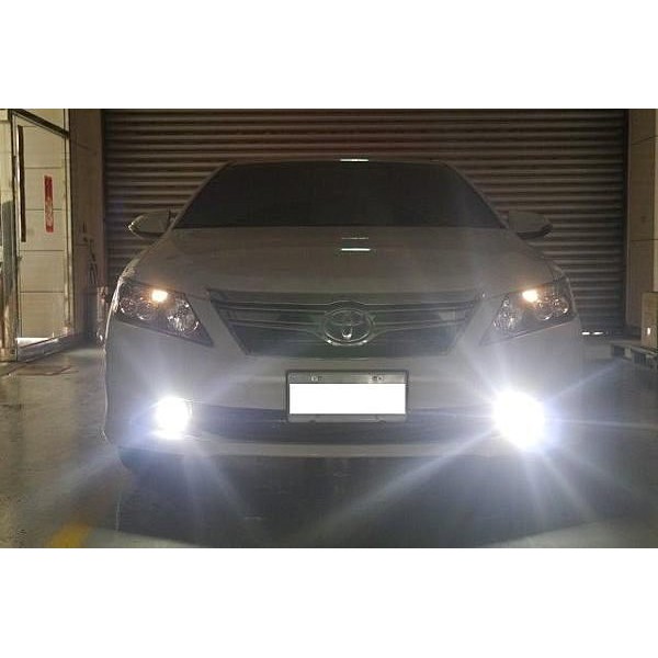 (柚子車舖) 豐田 2008-2012 CAMRY LED 魚眼 霧燈 drl 晝行燈 日行燈 二合一功能 可到府安裝