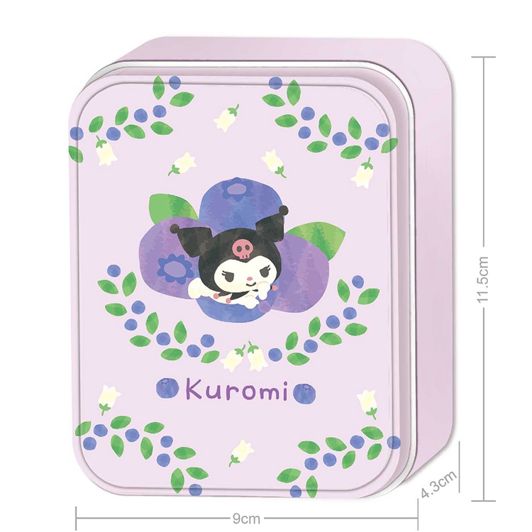 Kuromi【水果系列】藍莓鐵盒拼圖36片