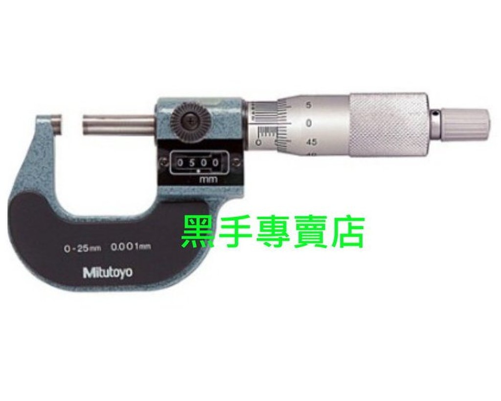 老池工具 附發票 日本三豐 mitutoyo 193-111 0~25mm數位外徑測微器 數字外測分厘卡尺