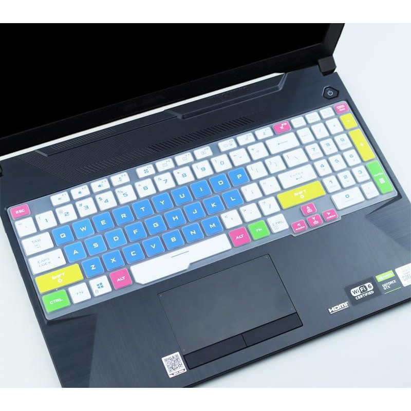 華碩tuf Gaming A15 F15 A17 FX506 FA506 FX507 FA507 15寸TPU鍵盤保護套