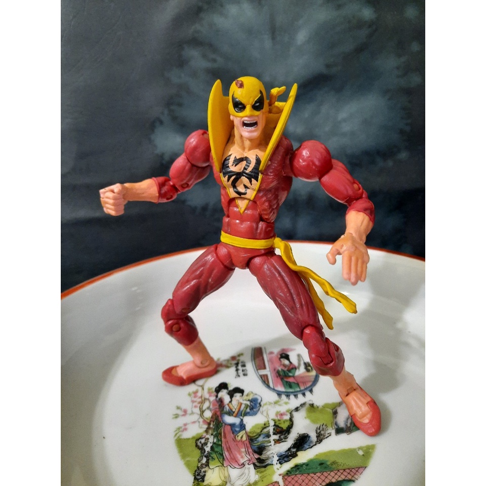 【約瑟夫的懷舊玩具屋】toybiz marvel legends漫威 復仇者聯盟 鐵拳俠 紅色版 稀有老物