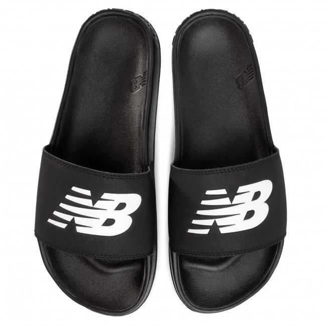 New Balance 男女款黑色休閒拖鞋 KAORACER SMF200B1