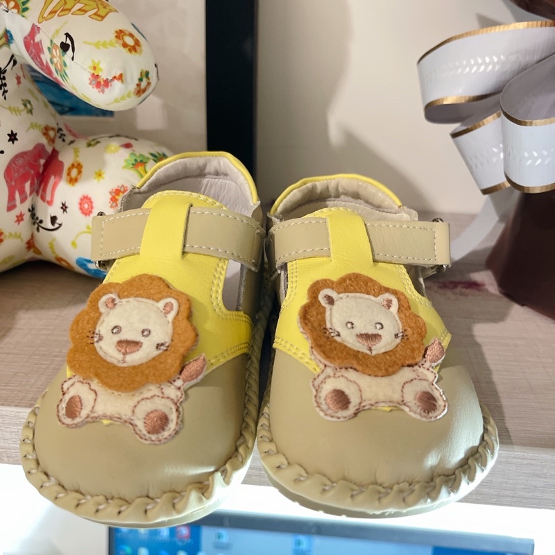 Roberta di Camerino Baby諾貝達幼童裝-獅子小童鞋 學步鞋（無鞋盒）