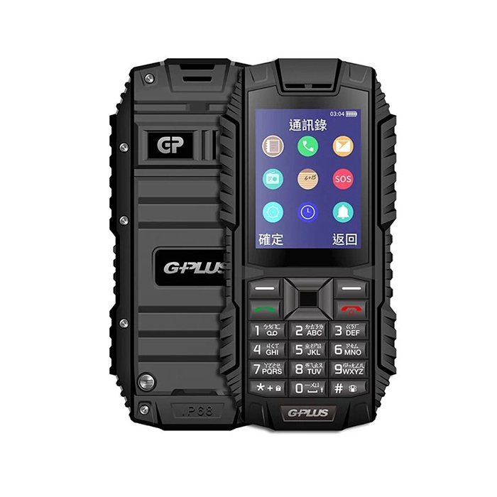 積加GPLUS F1+(F003) 4G三防直立式手機 IP68防水 防塵 耐摔 大電量 部隊機/科學園區專用機