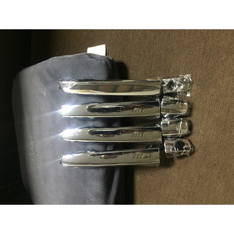 (柚子車鋪) 豐田 2010-2016 WISH 2代/2.5代 鍍鉻外把手 替換式 一組8入