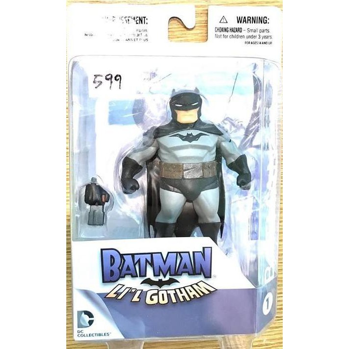 {克拉克玩具}特價活動 DC Collectibles LI'L GOTHAM 小小高譚 4吋 蝙蝠俠