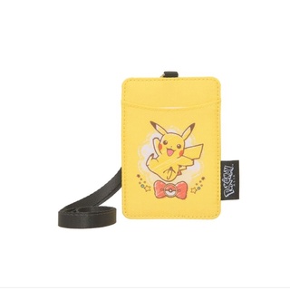 【OUTDOOR】寶可夢Pokémon聯名款手繪風皮卡丘卡片套-黃色