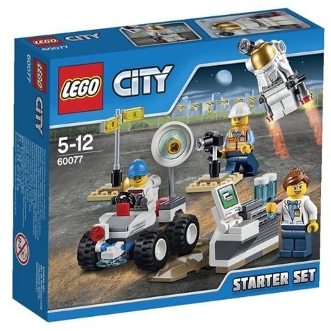 LEGO 樂高 60077 太空探險入門套裝 CITY 城市系列 人偶包