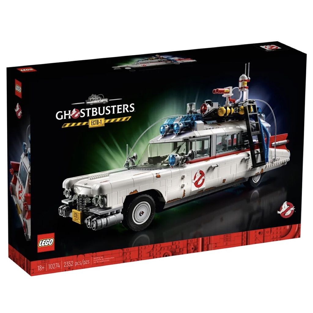 LEGO 10274 魔鬼剋星 ECTO-1 Creator Expert【必買站】樂高盒組