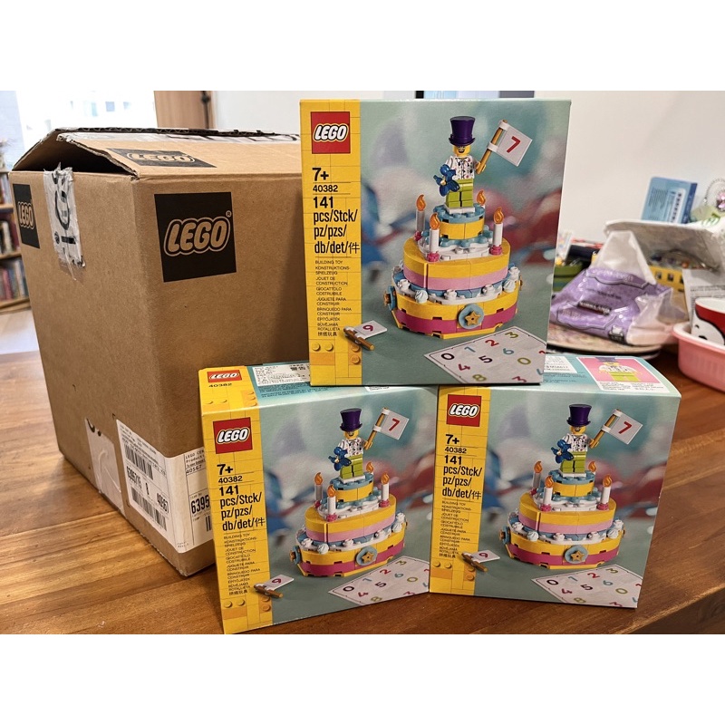 [奇奇蒂蒂] Lego 樂高 40382 40641 生日快樂 生日蛋糕