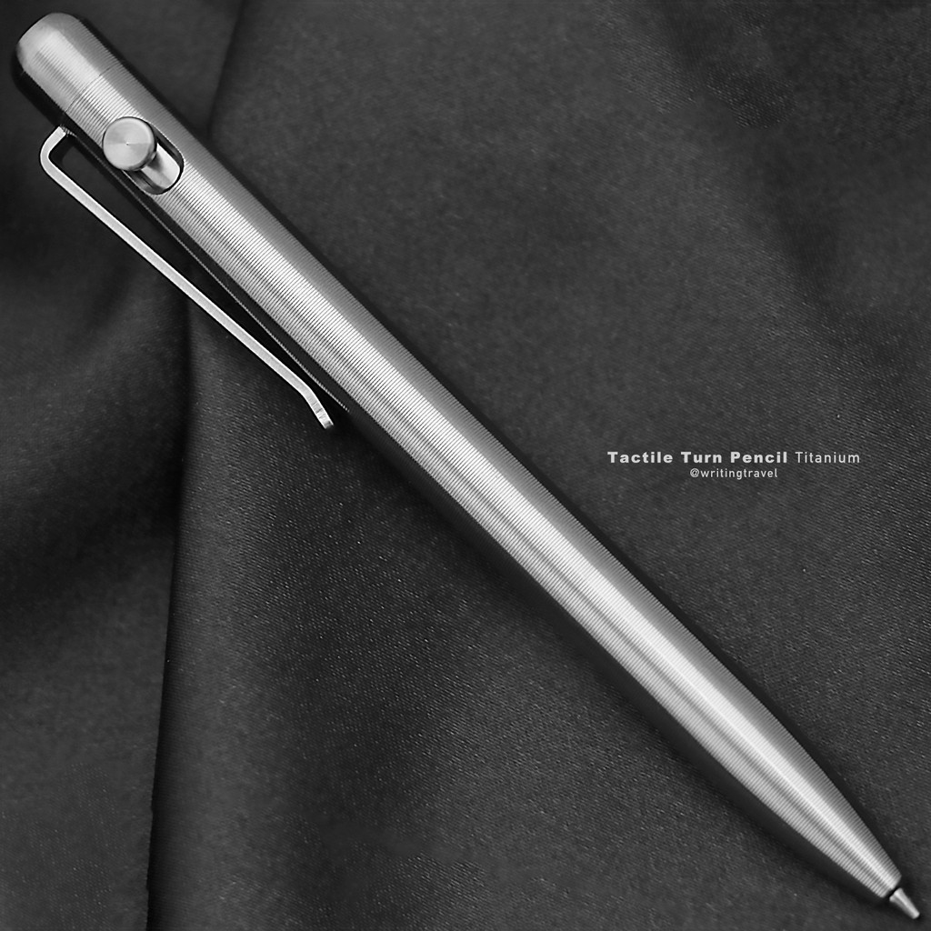 美國 Tactile Turn 全金屬螺栓型自動鉛筆: 鈦金屬/Titanium
