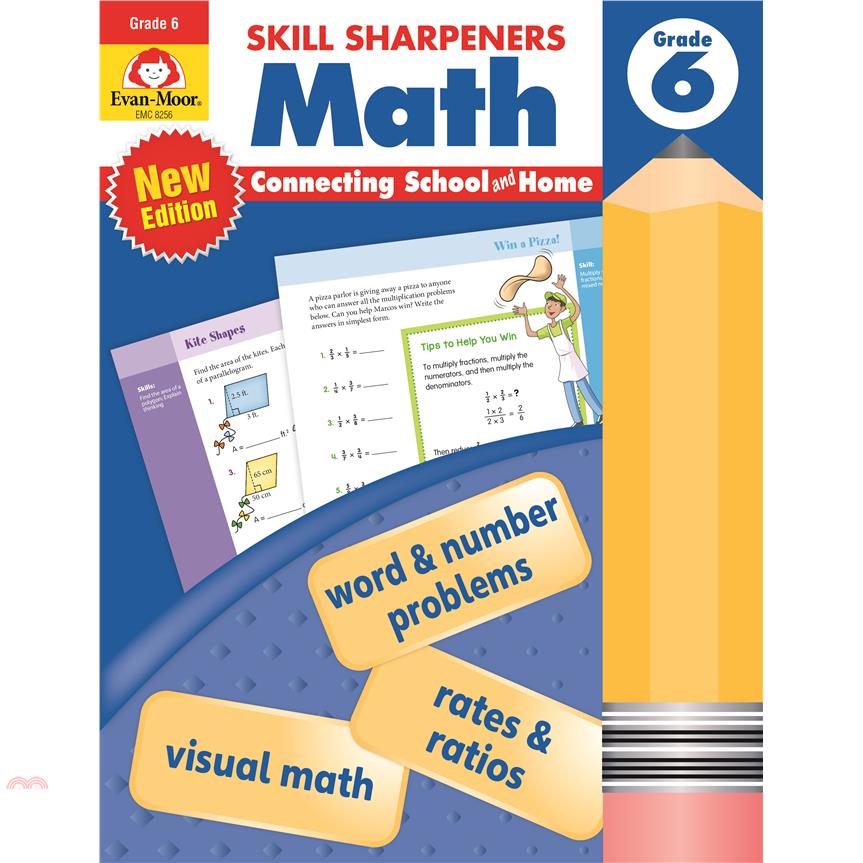 Skill Sharpeners: Math, Grade 6