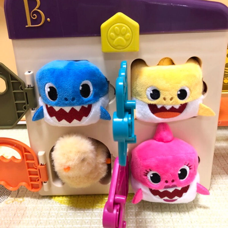 Pinkfong Babyshark Cube Dolly 音樂方塊娃娃英文版 蝦皮購物