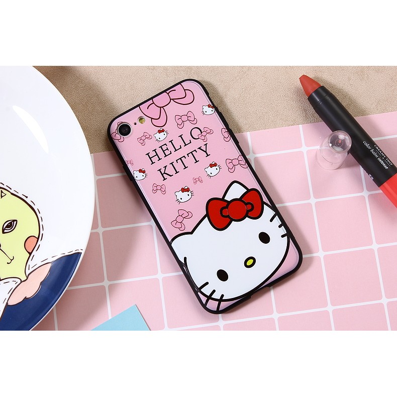 iphone Hello Kitty 手機殼 保護套  i6 i6plus i7 i7plus硬殼軟邊 現貨