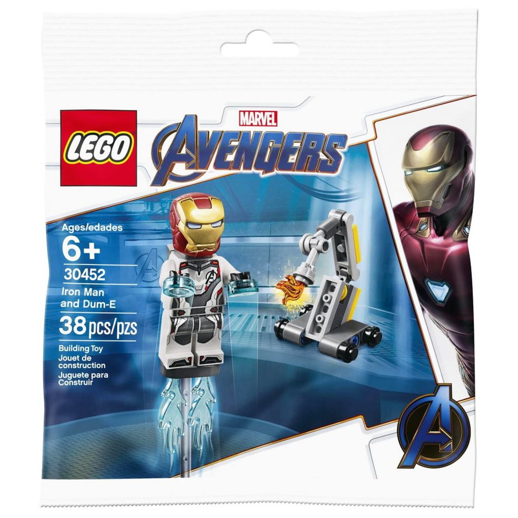 LEGO 30452 鋼鐵人和達姆-E Iron Man and Dum-E《熊樂家 高雄樂高專賣》Polybag
