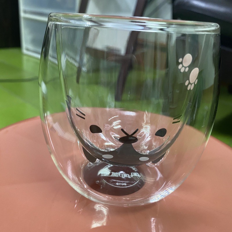 丹丹漢堡 哈士奇聖誕節限量玻璃造型杯 蝦皮購物