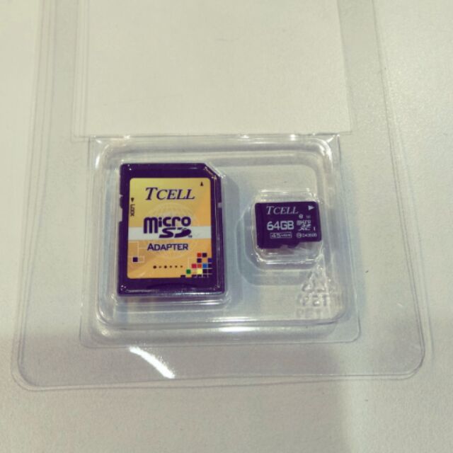 TCELL冠元 MicroSDXC UHS-I 64GB 45MB/s高速記憶卡 C10
