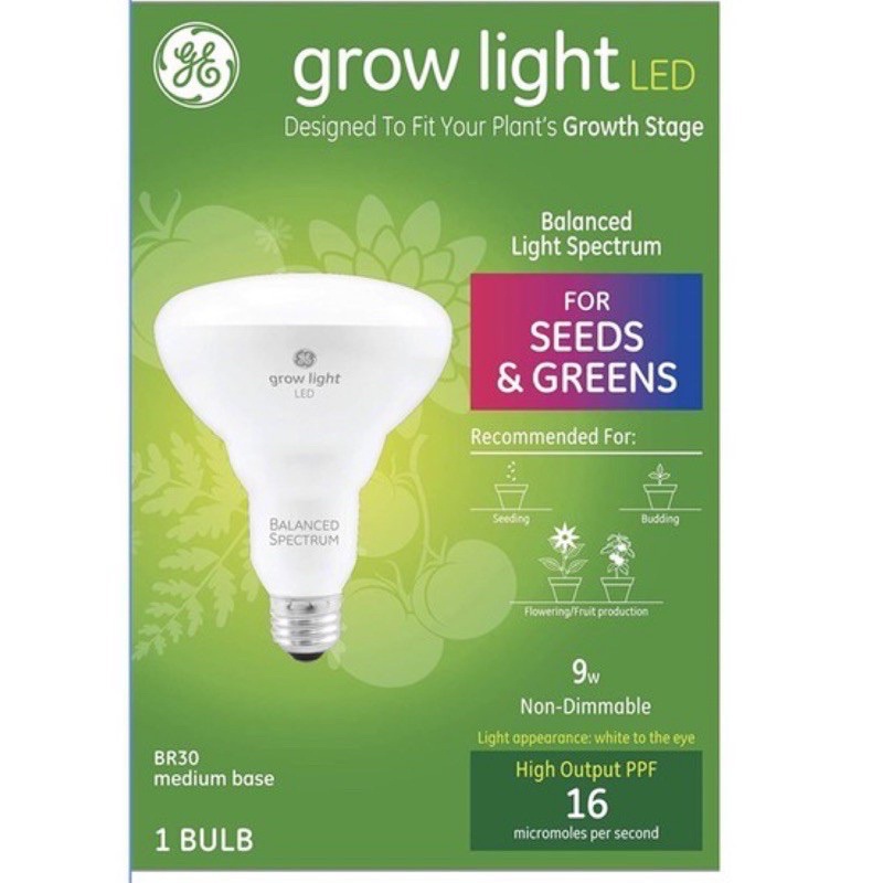 GE植物燈 GE grow light LED 9W (現貨)