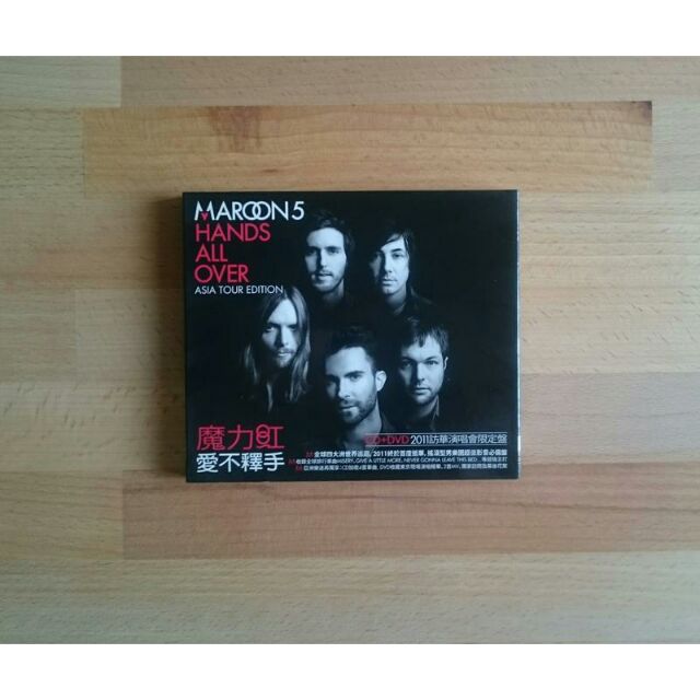 Maroon 5 魔力紅 Hands All Over 2011訪華演唱會限定盤 CD+DVD 二手良品