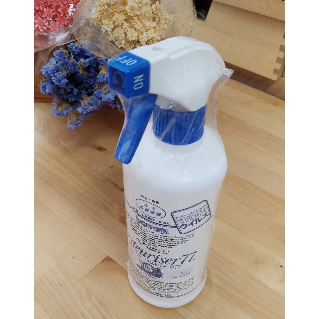 [樸樂烘焙材料] 杜瓦77％酒精Pasteuriser 保潔多 食品級77％酒精 500ml/1000ml 杜瓦抗菌77