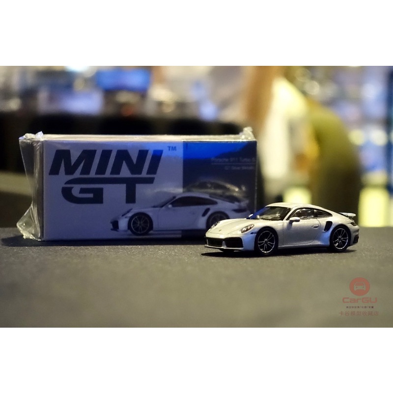 (竹北卡谷)現貨秒出 MINI GT 1/64 #354 Porsche 911 992 Turbo S 保時捷 模型車