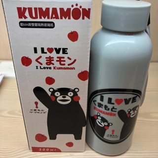 熊本熊雙層隔熱玻璃瓶