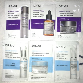DR.WU💋玻尿酸保濕精華液 玻尿酸保濕精華霜 玻尿酸保濕精華乳 超彈力緊緻精華露 角鯊潤澤修復精華 超逆齡抗皺修復霜
