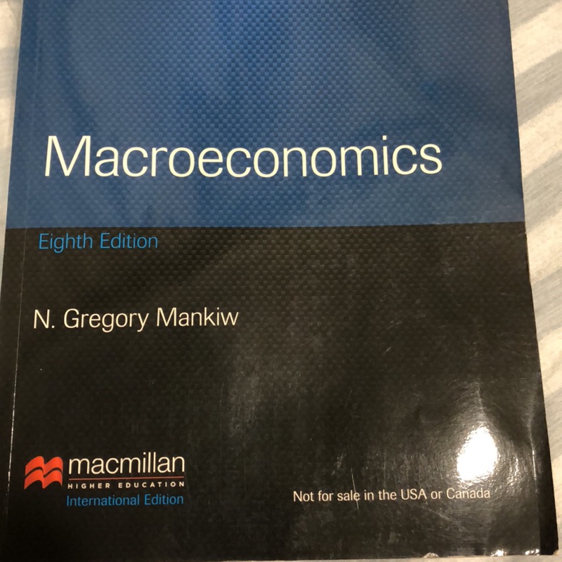 總體經濟學macroeconomics(Gregory Mankiw)