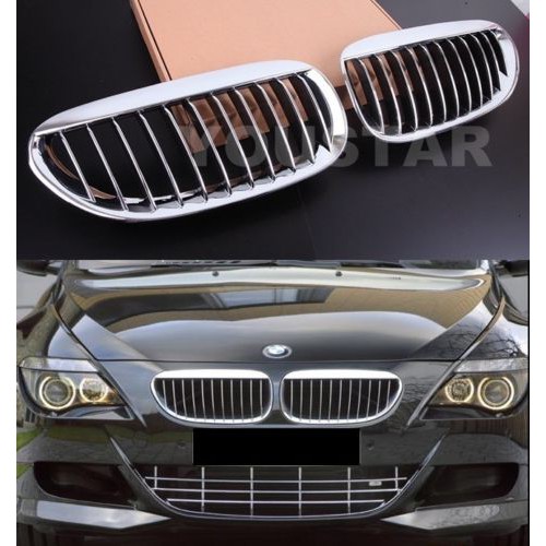 寶馬 BMW 6系列 E63 E64  華麗耀眼 電鍍款 水柵 跑車 改裝專用 高品質 大鼻頭 水箱柵 水箱罩