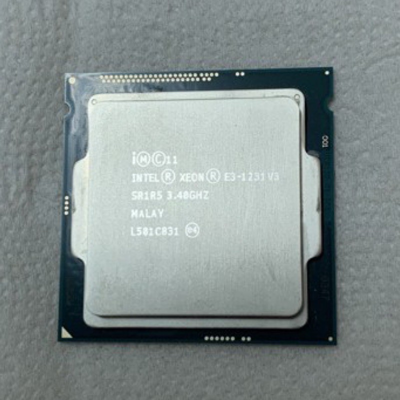Intel E3 1231v3(散片）+   耀越塔扇1150腳位