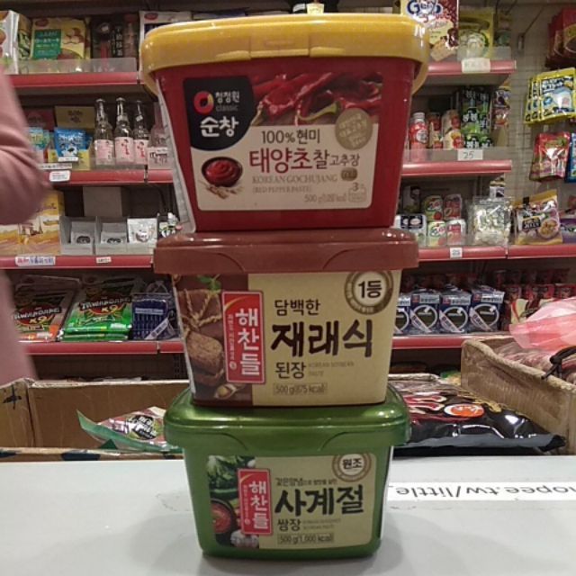 逸品園商店 韓國cj 希杰 辣椒醬/大醬/豆瓣醬 500公克