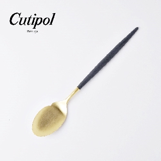 Cutipol GOA 黑金 美食家湯匙22cm [偶拾小巷] 葡萄牙製