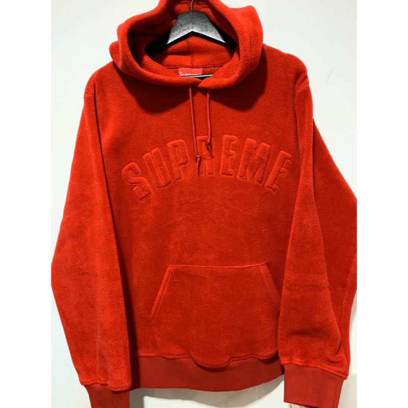 「二手美品」Supreme hoodie 帽踢