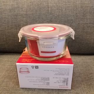 HEAT RESISTANT 耐熱玻璃保鮮盒 一入 350ml 美國FDA檢驗標準