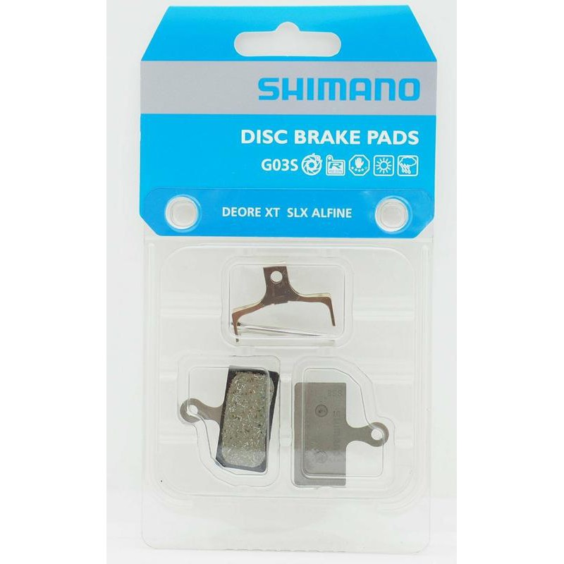 Shimano G03S樹脂來令片，通用BR-M9020/M8000/M7000/R785，相容G02S