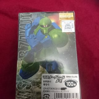 BANDAI 機動戰士 鋼彈 MG 便條紙